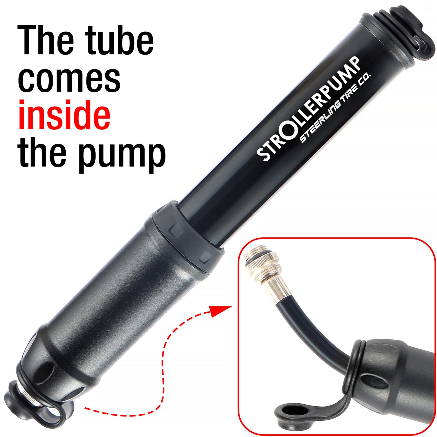 Portable Stroller Pump for Everyday Convenience