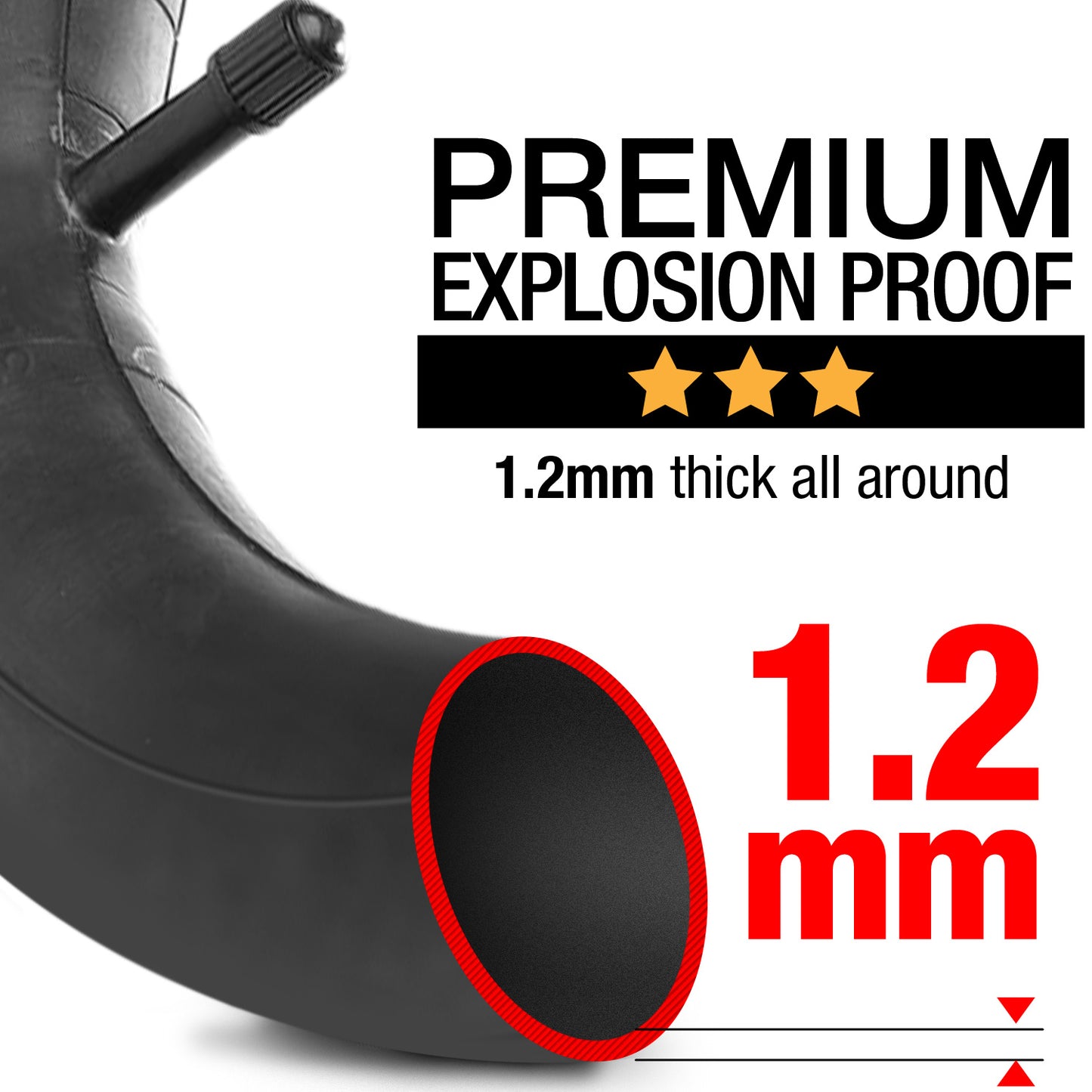 16x1.5/1.75 Premium Inner Tubes